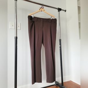 Lane Bryant Brown Straight Leg Pants